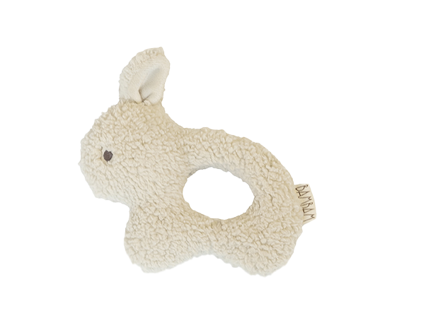 Recycled Rabbit rattle