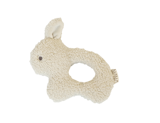 Recycelte Kaninchenrassel