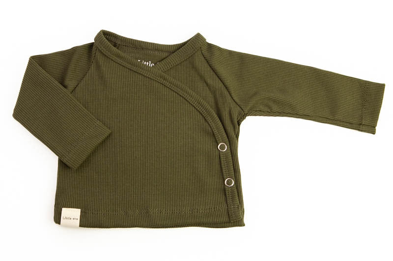 Baby Ripp Wickelshirt grün