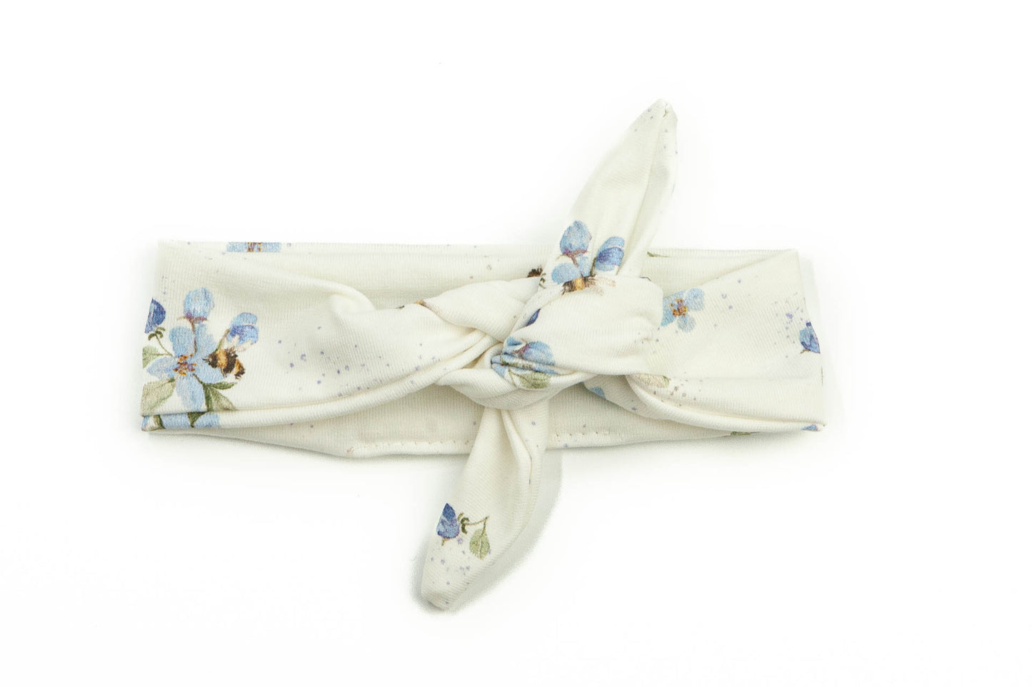 Stirnband Little One Blumen blau
