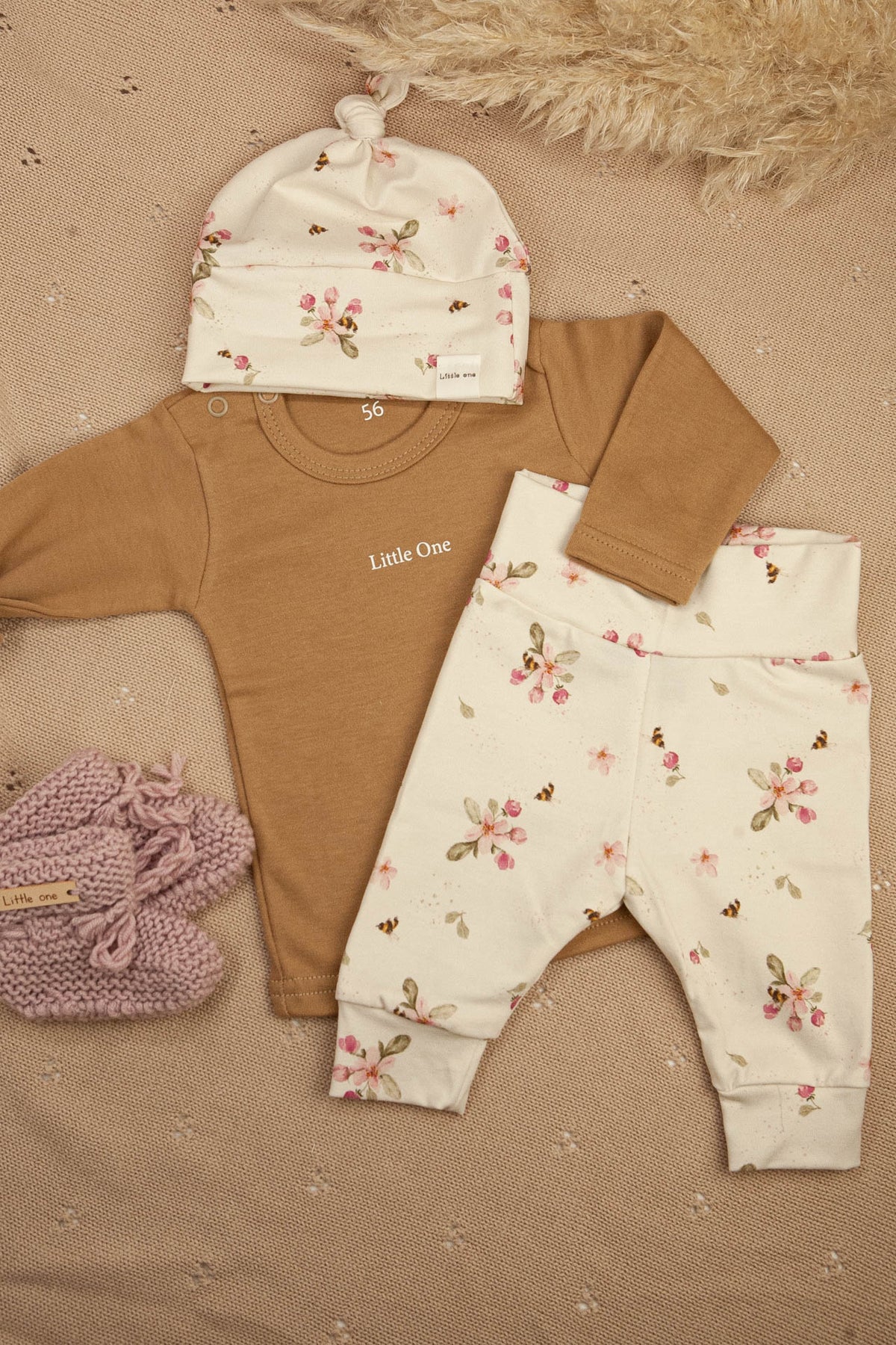 Offer set Little one flowers pink
