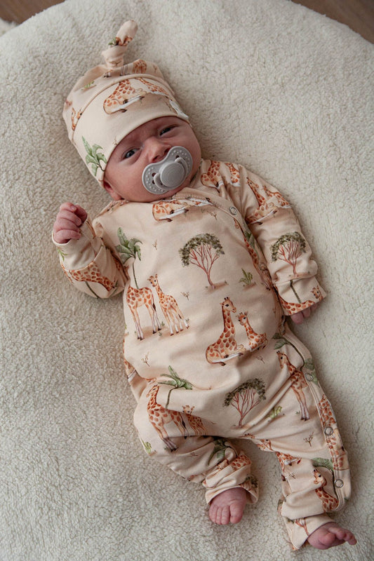 Giraffen-Strampelanzug für die Kleinen