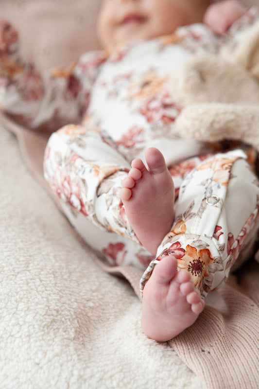 Beautiful flowers romper