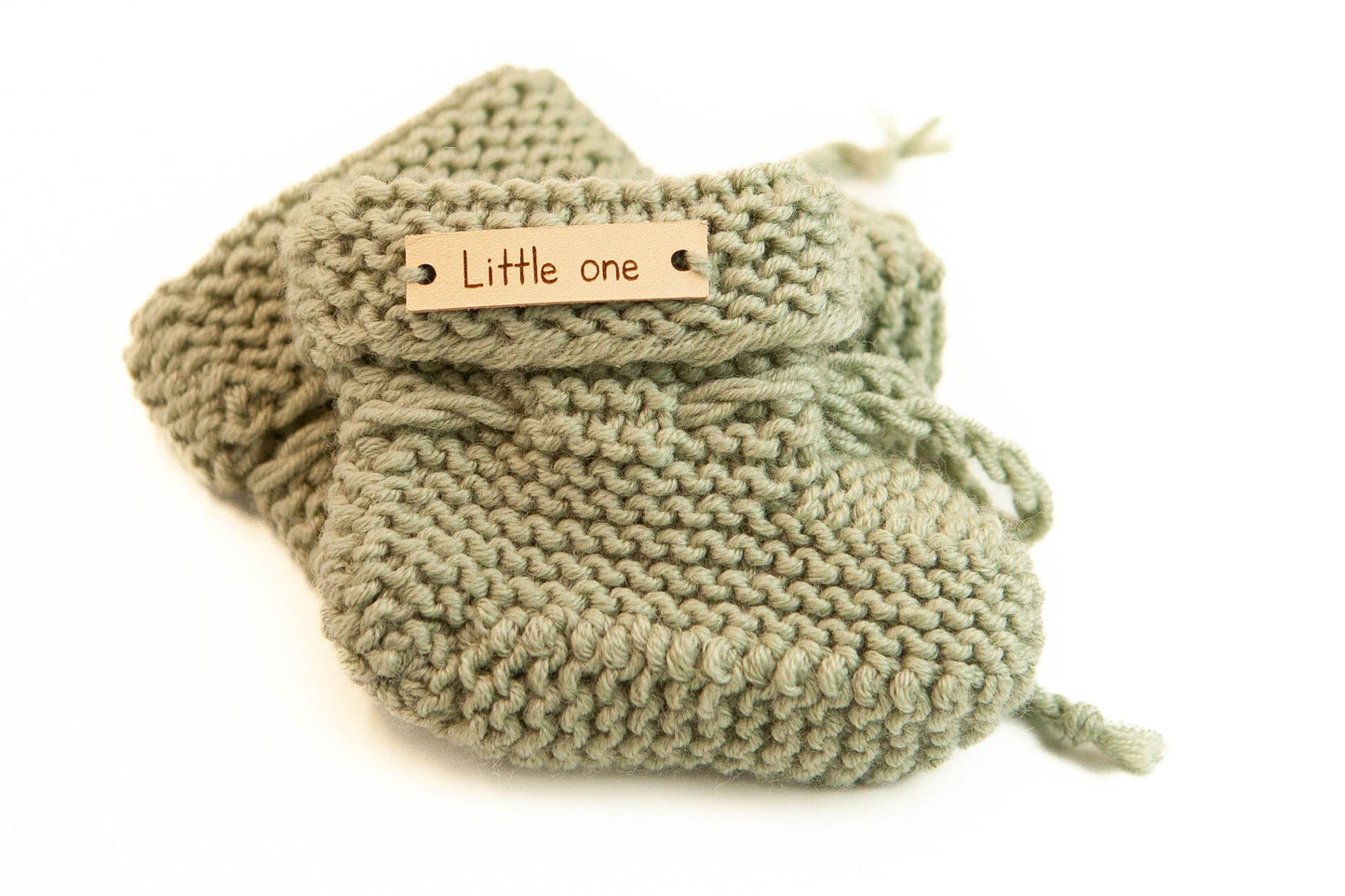 Merino wool slippers sea green