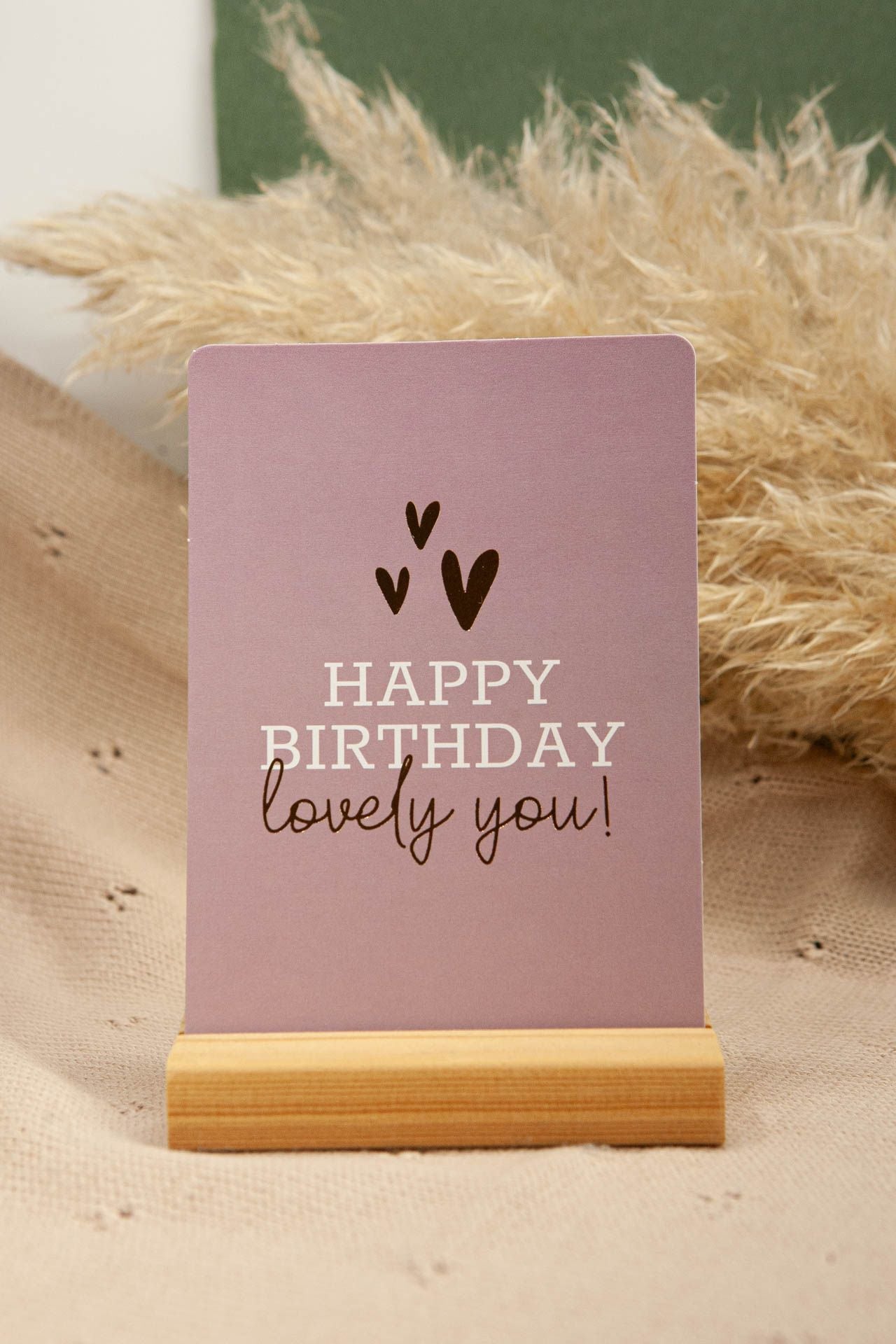 Kaartje Happy birthday lovely you!