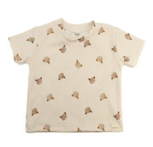 T-shirt little one baby rib bears