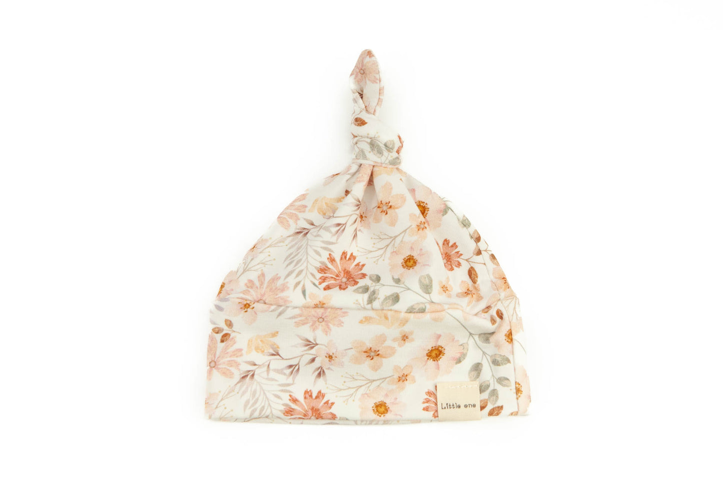 Peach flowers hat