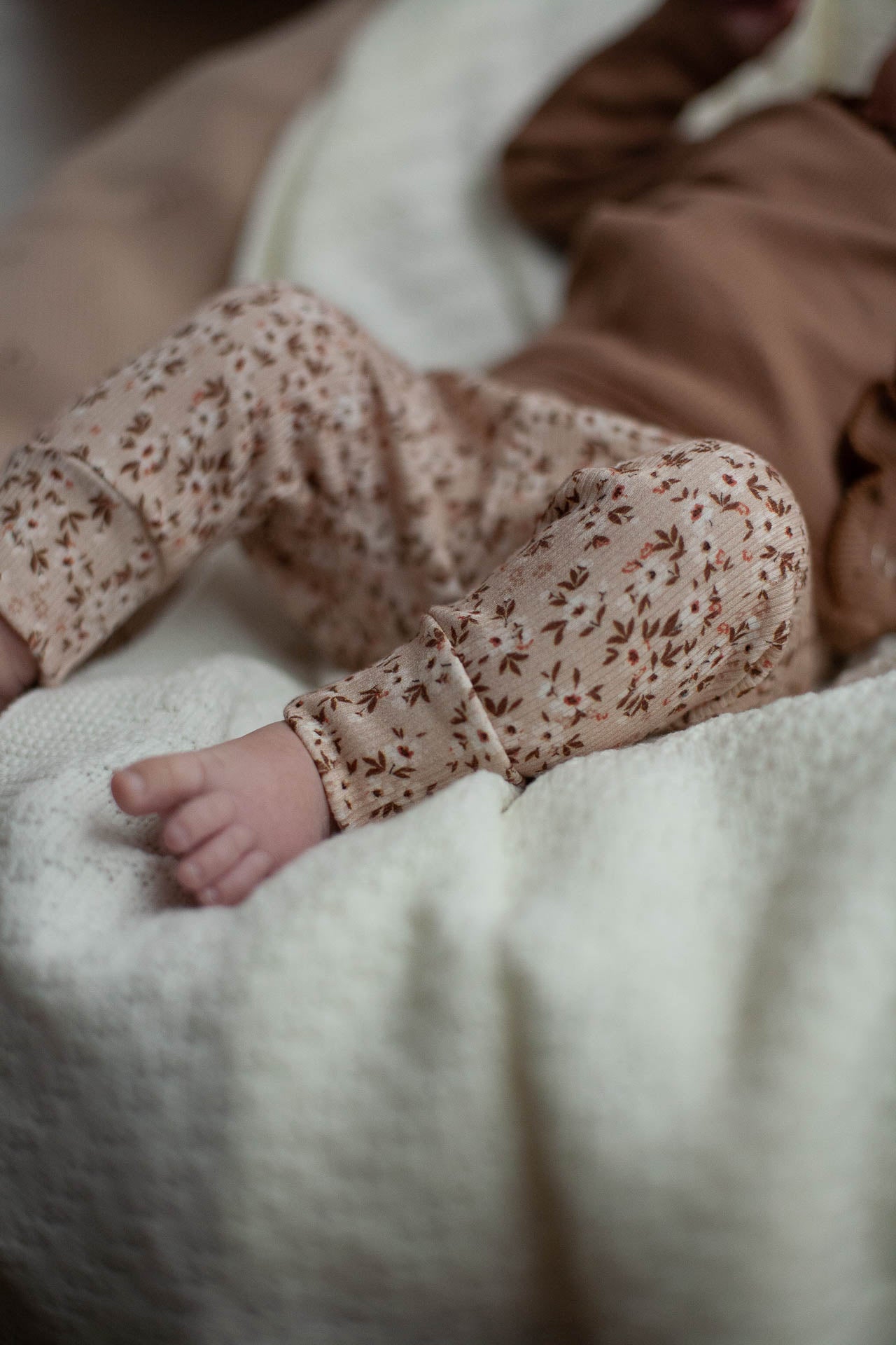 Broekje baby rib blossom
