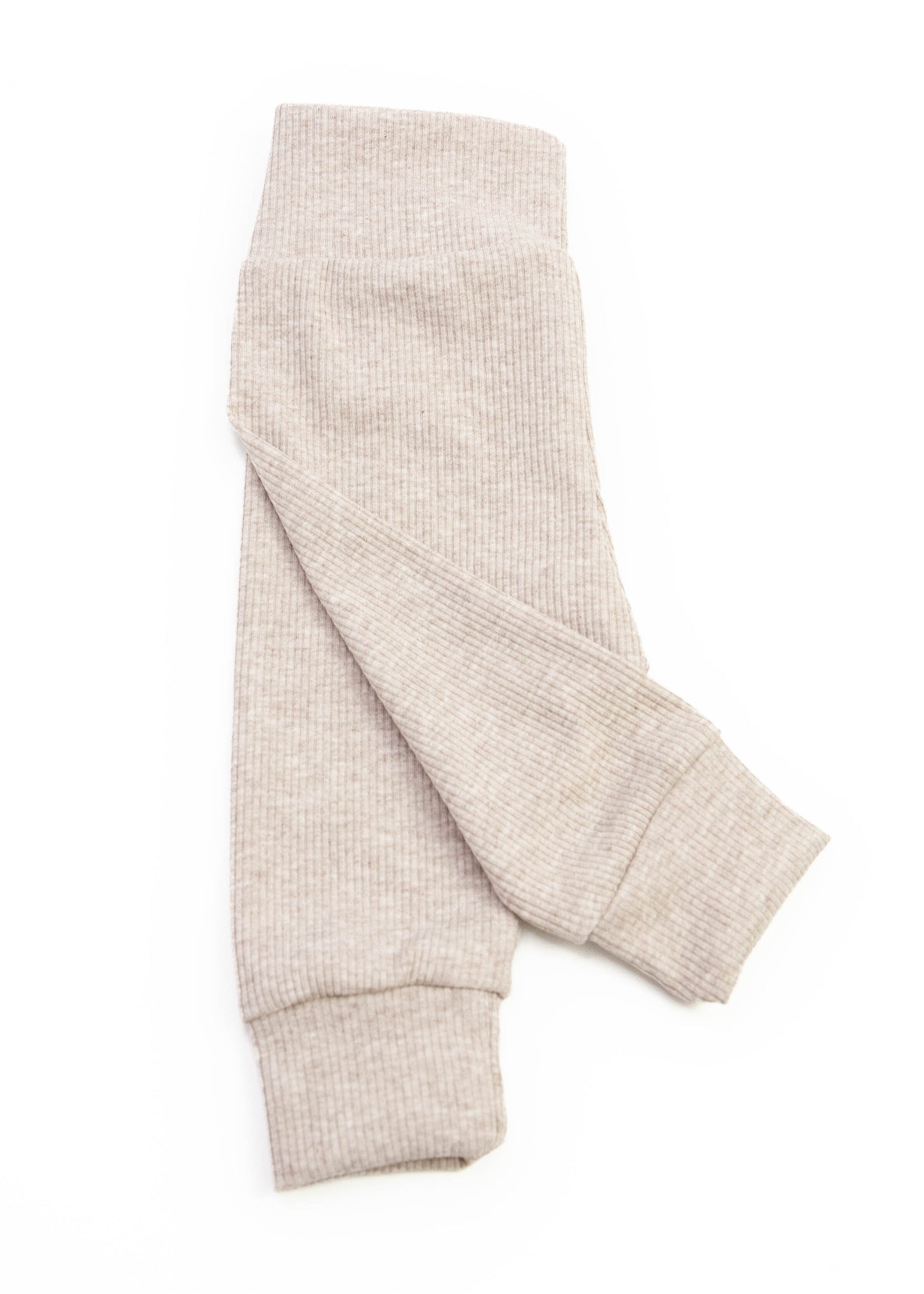 Babyhose Ripp beige meliert