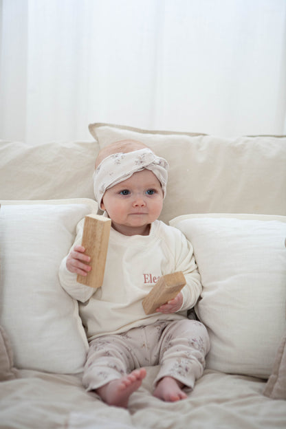 Sweater ecru personalized