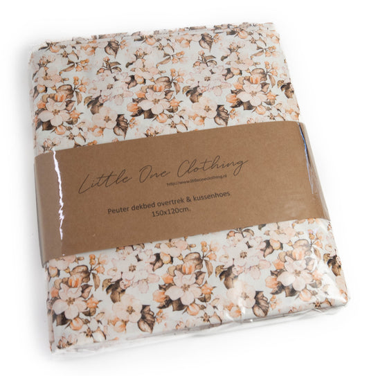 Toddler duvet cover set apple blossom