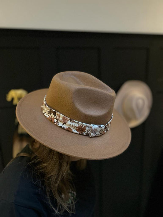 Hat cognac