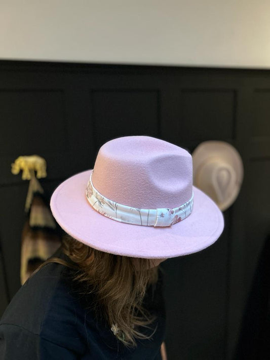 Hoed roze