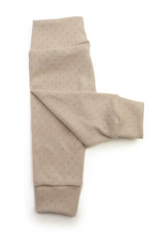 Openwork panties beige natural