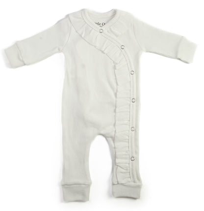 Boxpakje baby rib ruffel ecru