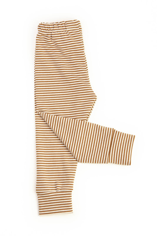 Leggings mocha stripes