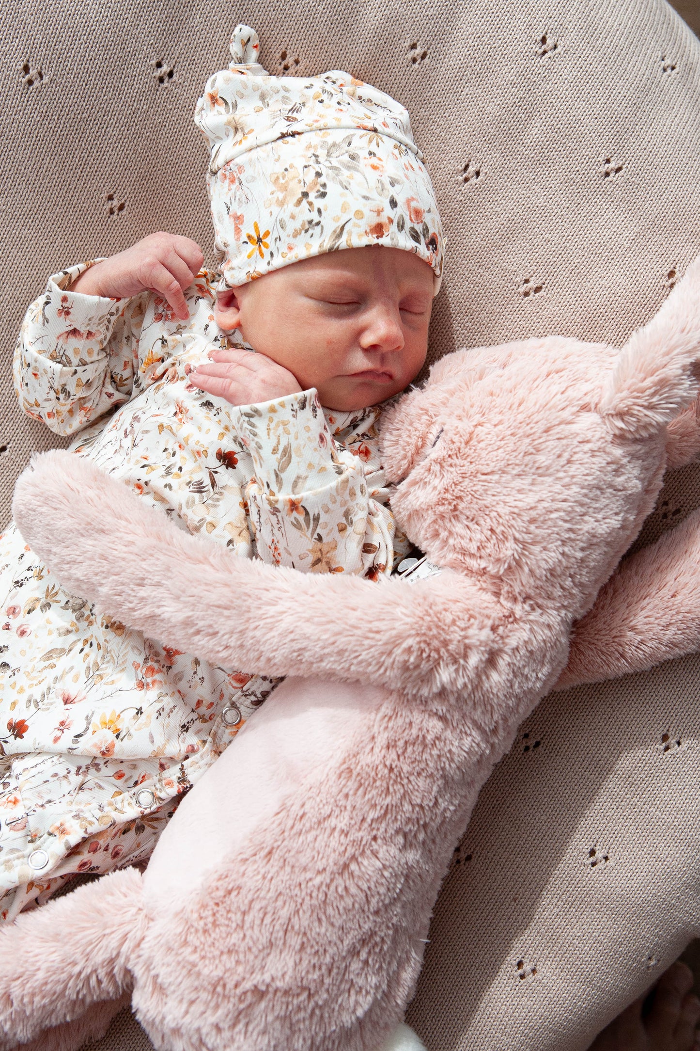 Fancy flowers romper suit