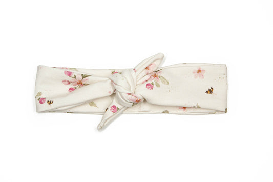 Headband little one flowers pink