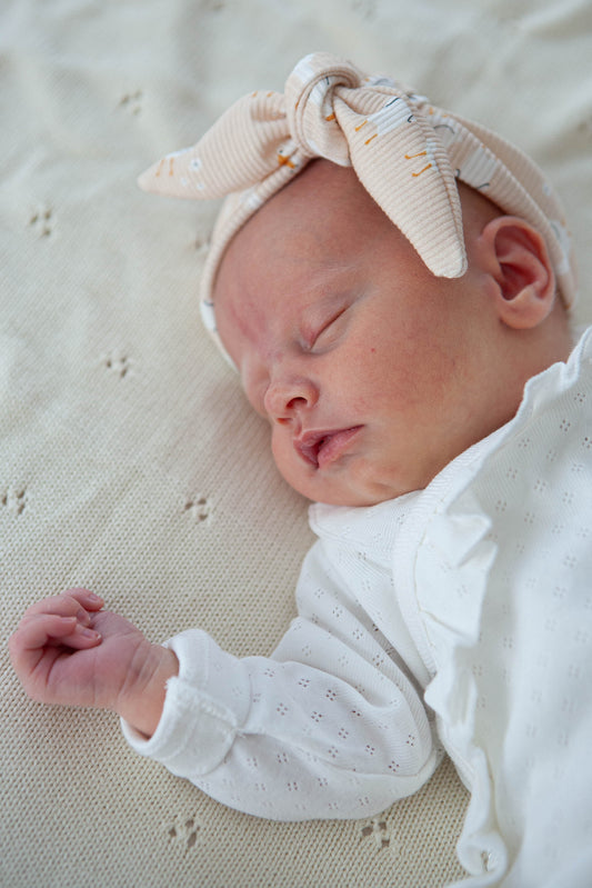 Headband baby rib goose