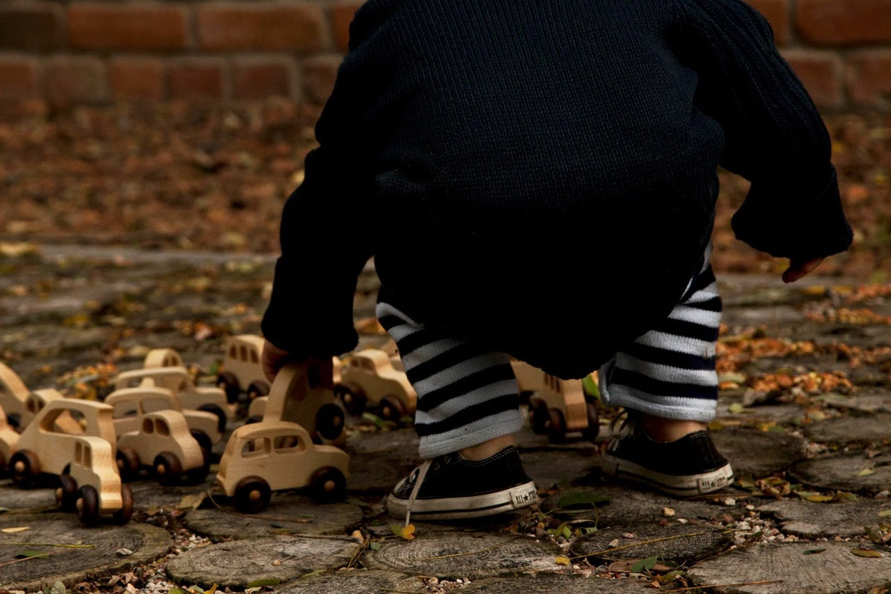 Off-road car - wooden toy