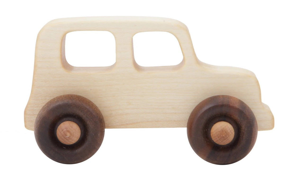 Off-road car - wooden toy