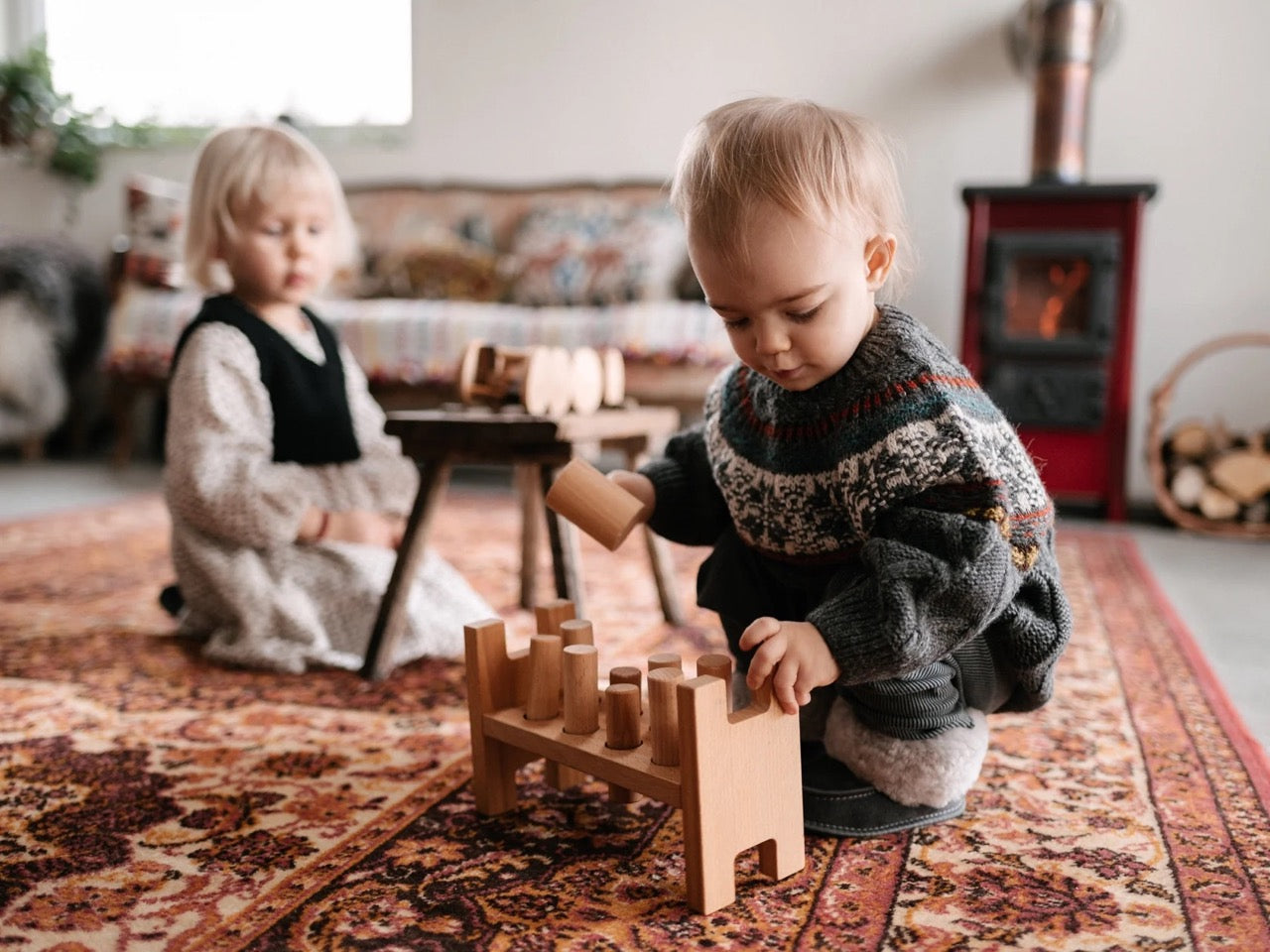 Hammer tap - Montessori - wooden toys