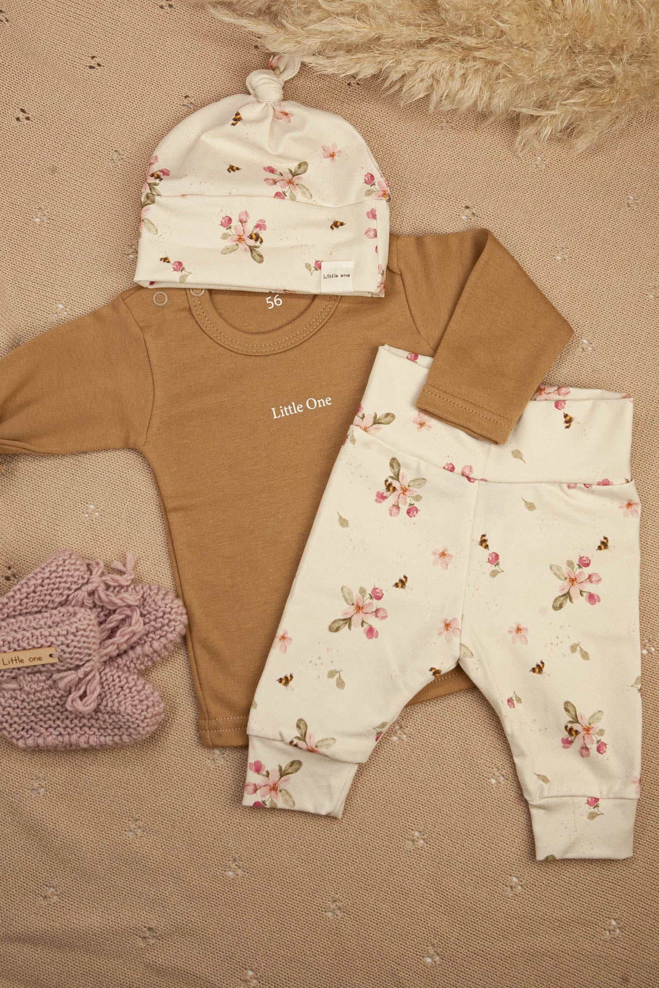 Offer set Little one flowers pink