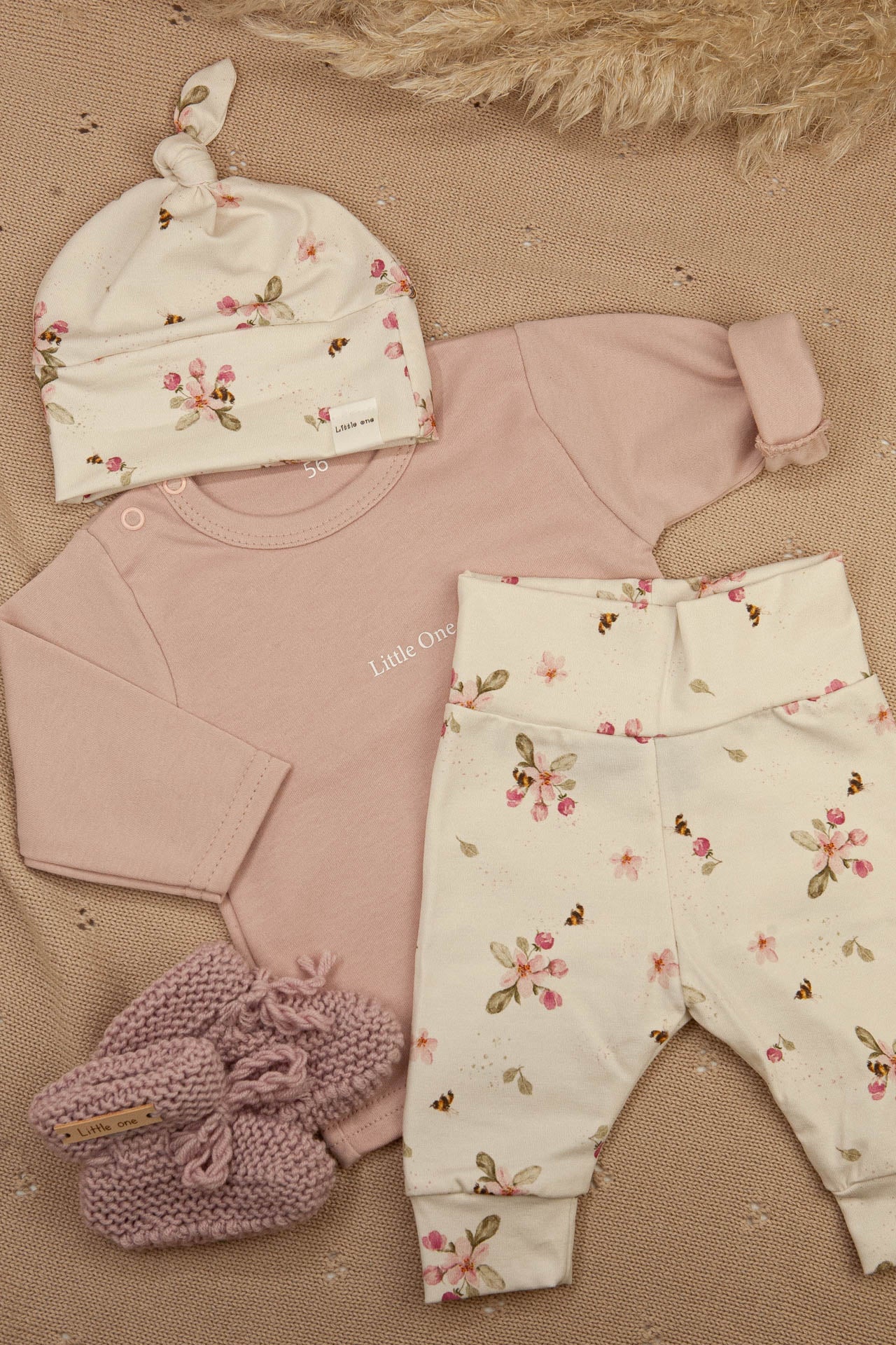 Offer set Little one flowers pink