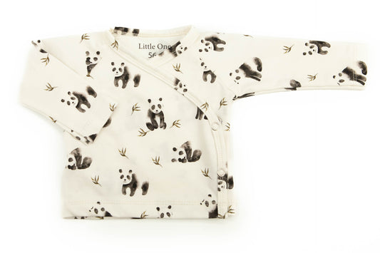 Overslag shirtje panda