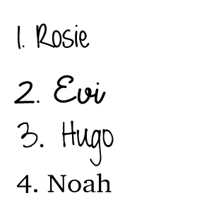 Hoody dusty pink personalized