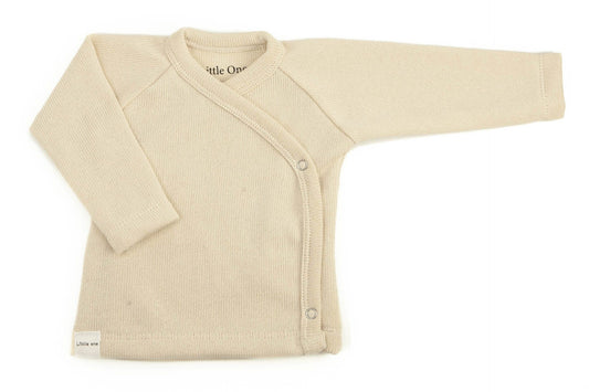 Wrap knitted cotton natural