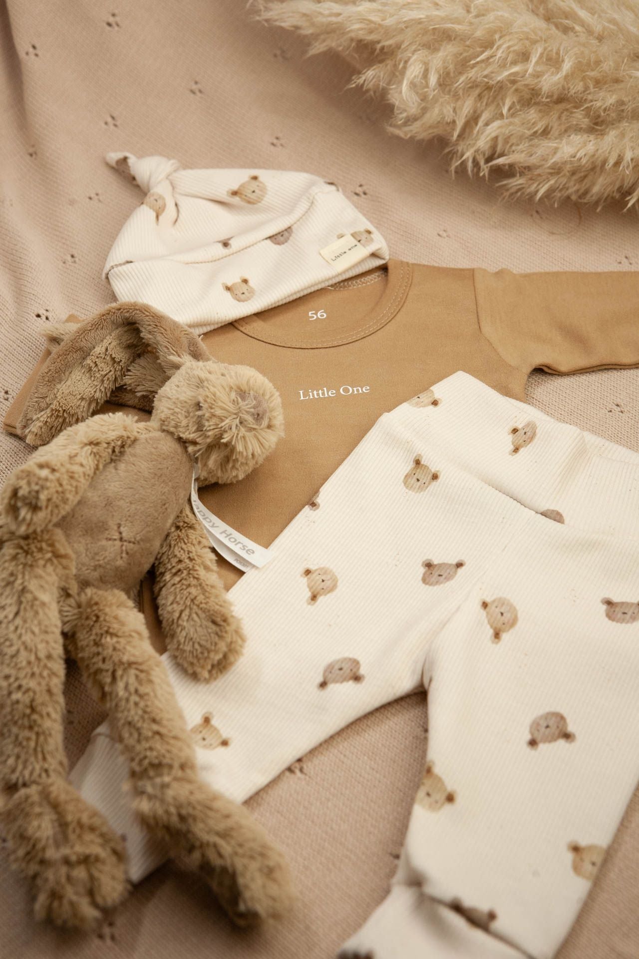 Aanbieding set baby rib little one bears