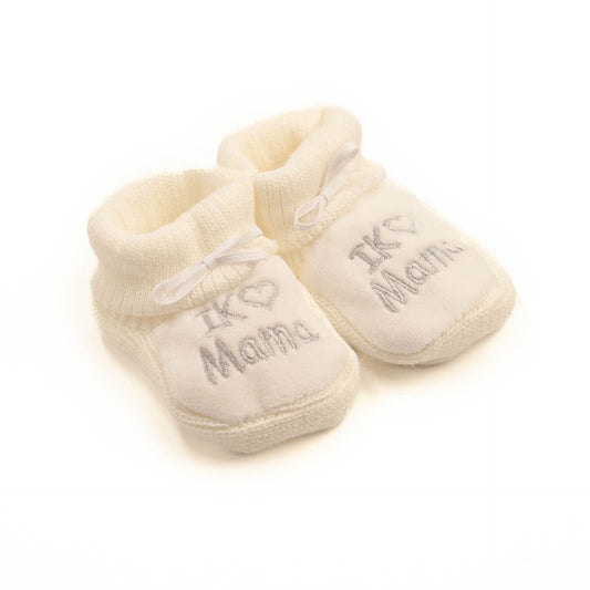 Booties I love mama