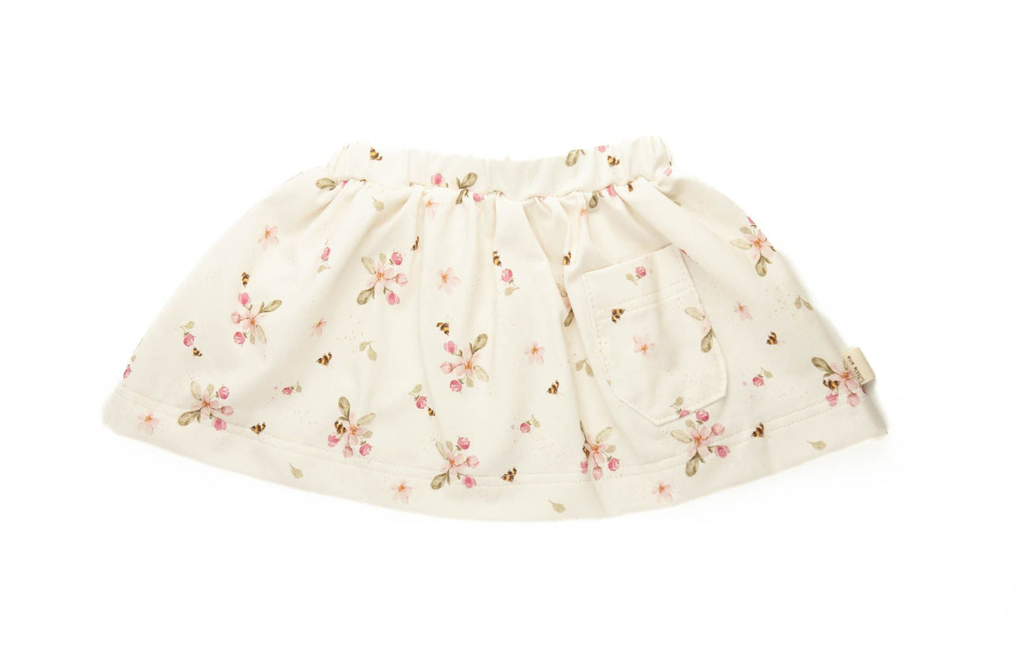 Skirt pink flowers