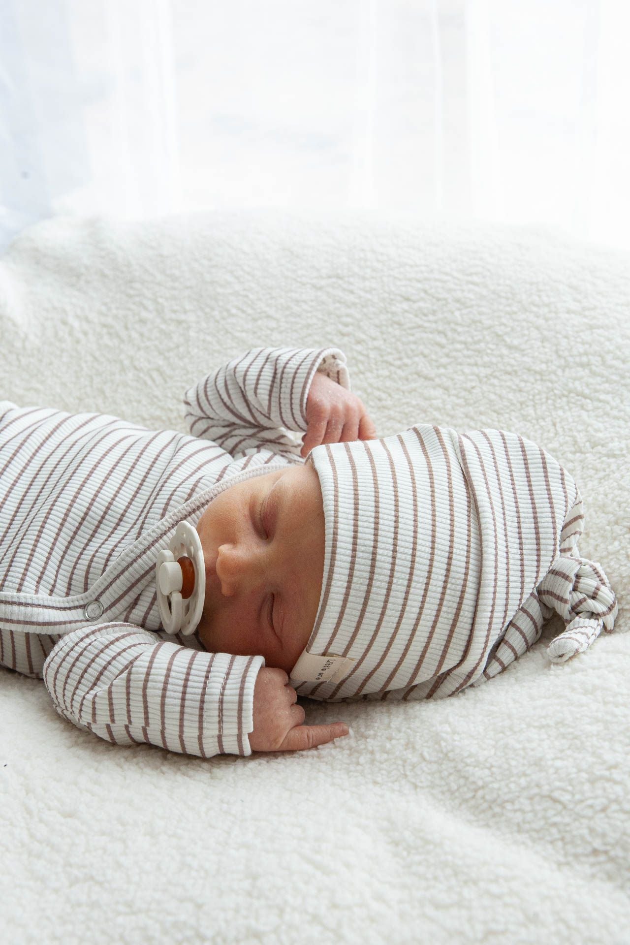 Boxpakje baby rib karamel stripes