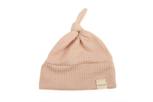 Mutsje kabel roze