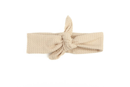 Cable hairband natural