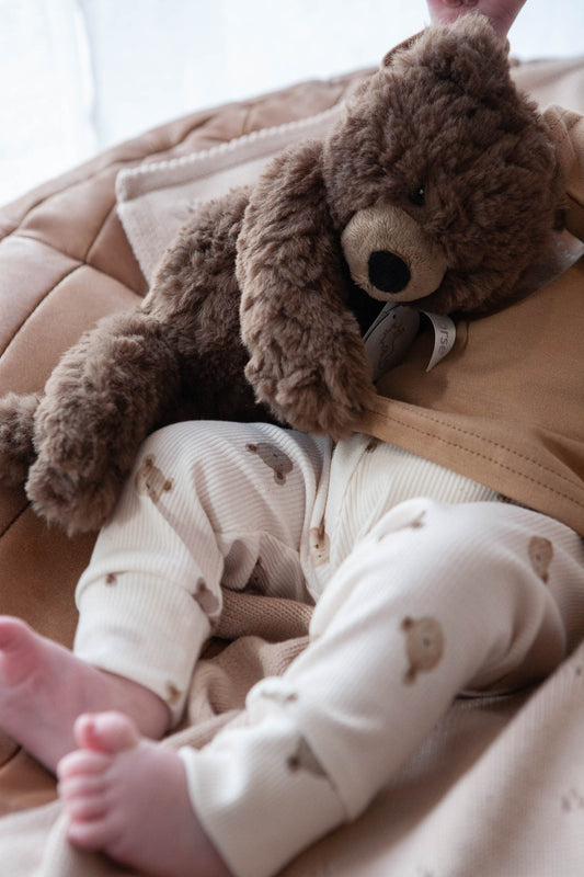 Baby rib pants little one bears