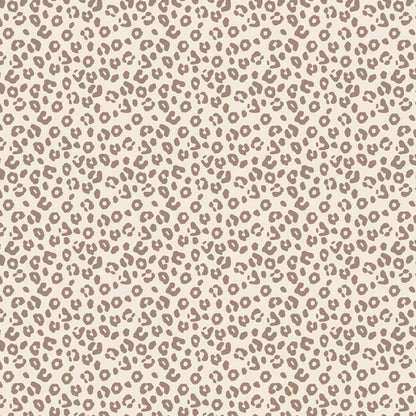 Peuter / Dekbed overtrek beige leopard