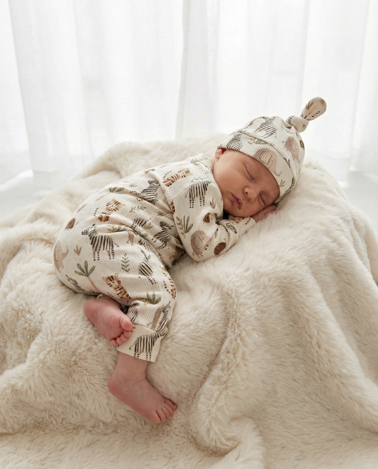 Boxpakje baby rib sweet safari animals