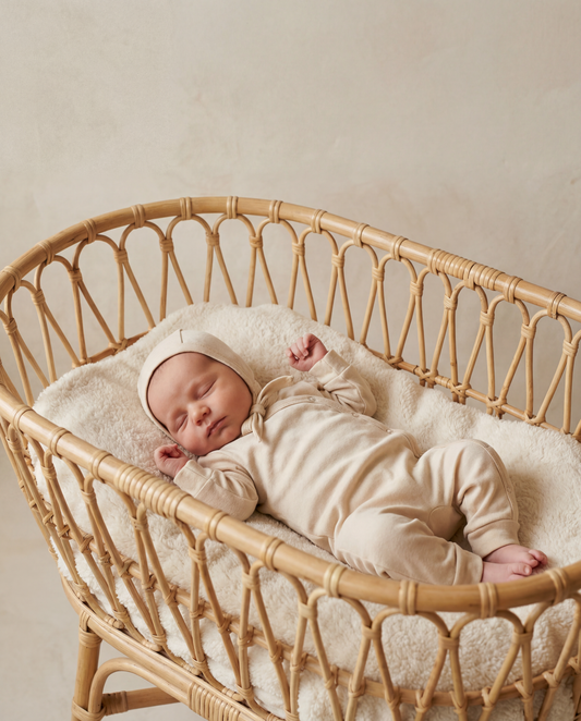 Baby Strampler Rippe Blaubeeren