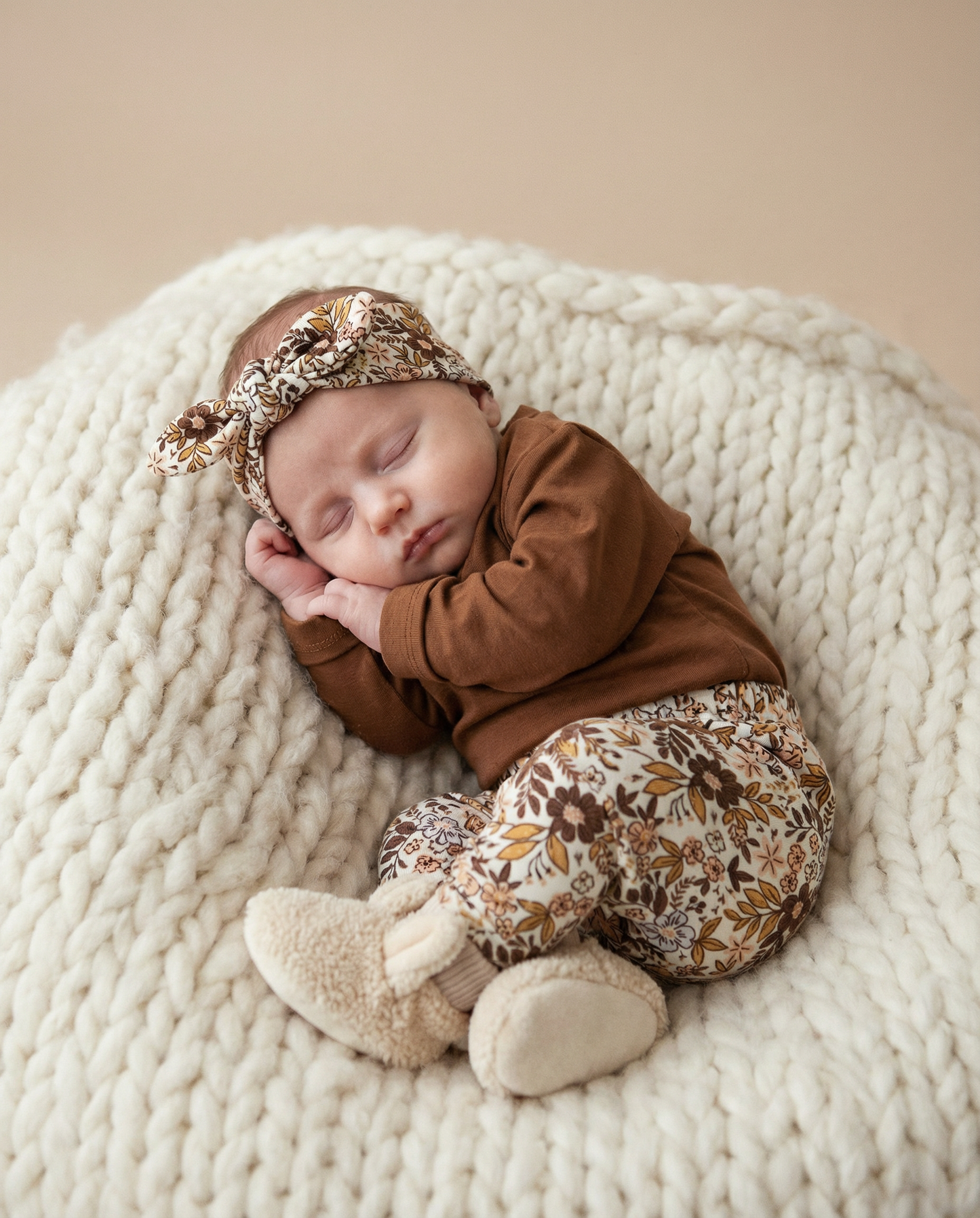 Headband autumn flowers