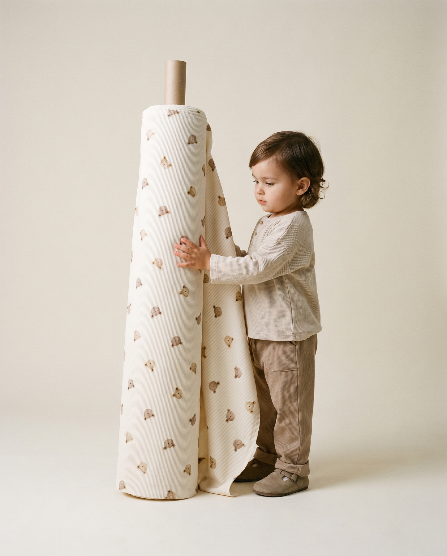Kleine Babyrippenbären aus Stoff