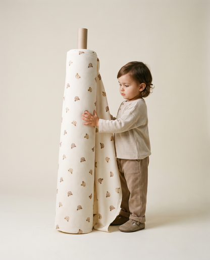 Kleine Babyrippenbären aus Stoff
