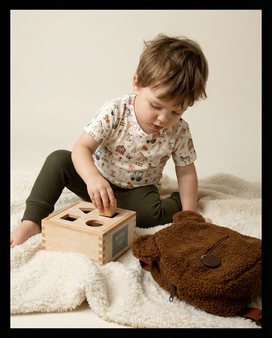 Personalized backpack with ears