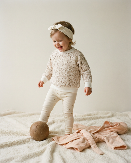 Sweater tiny flowers