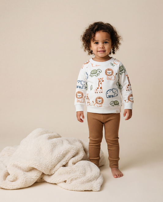 Oversize Pullover Altflieder personalisiert