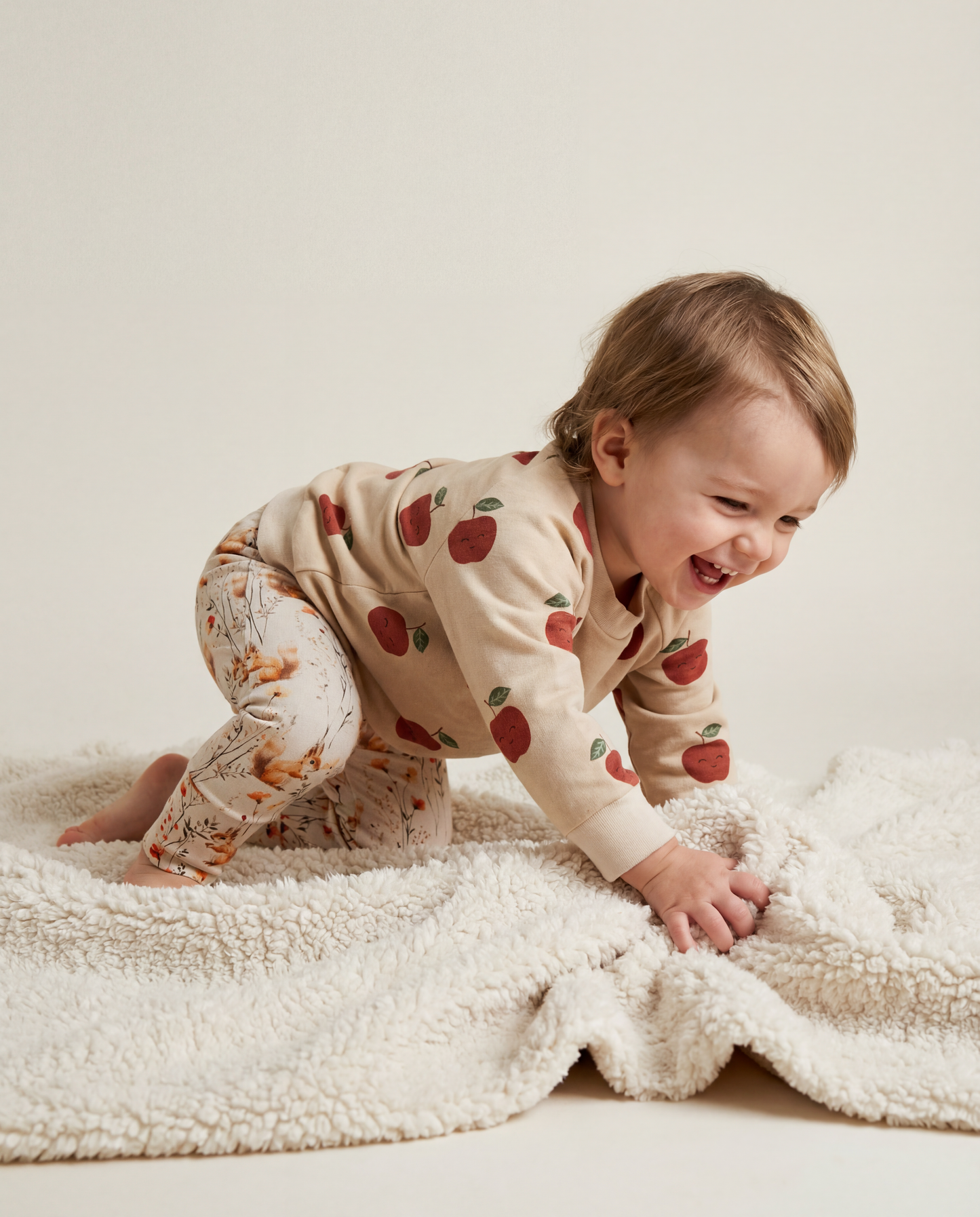 Oversized sweater dusty lilac personalized